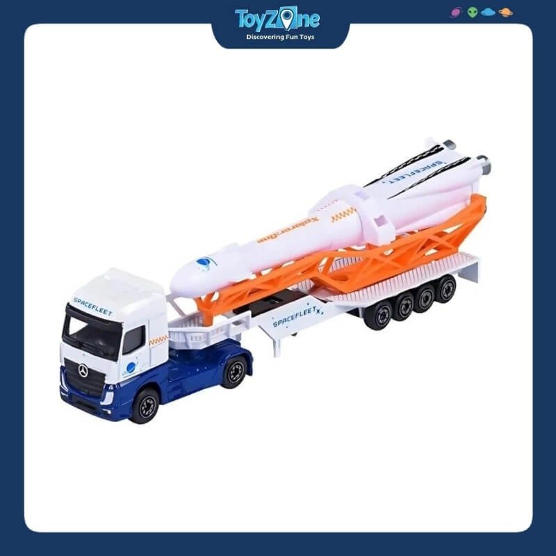  Đồ chơi mô hình xe City Transporter Mercedes-Benz Actros MAJORETTE 