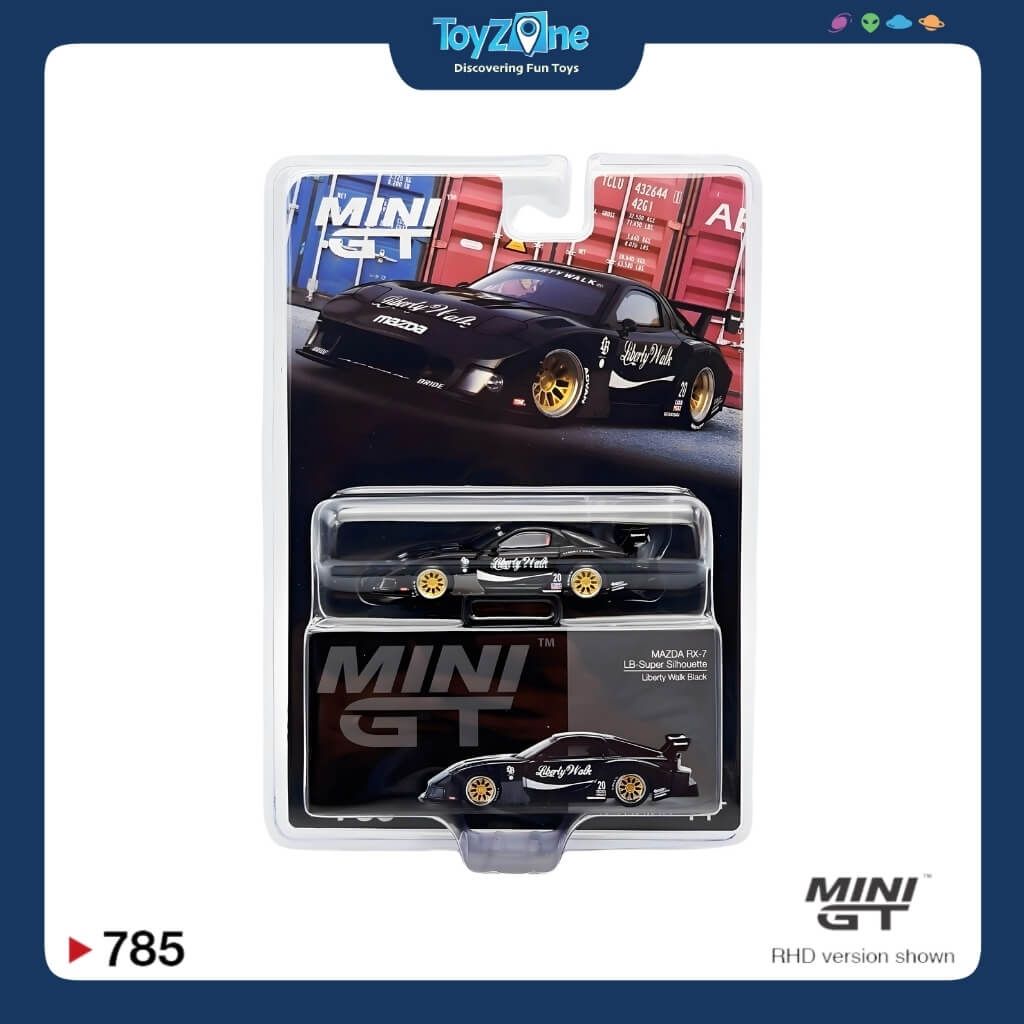 Mô hình xe Mazda RX-7 LB-Super Silhouette 1:64 MiniGT
