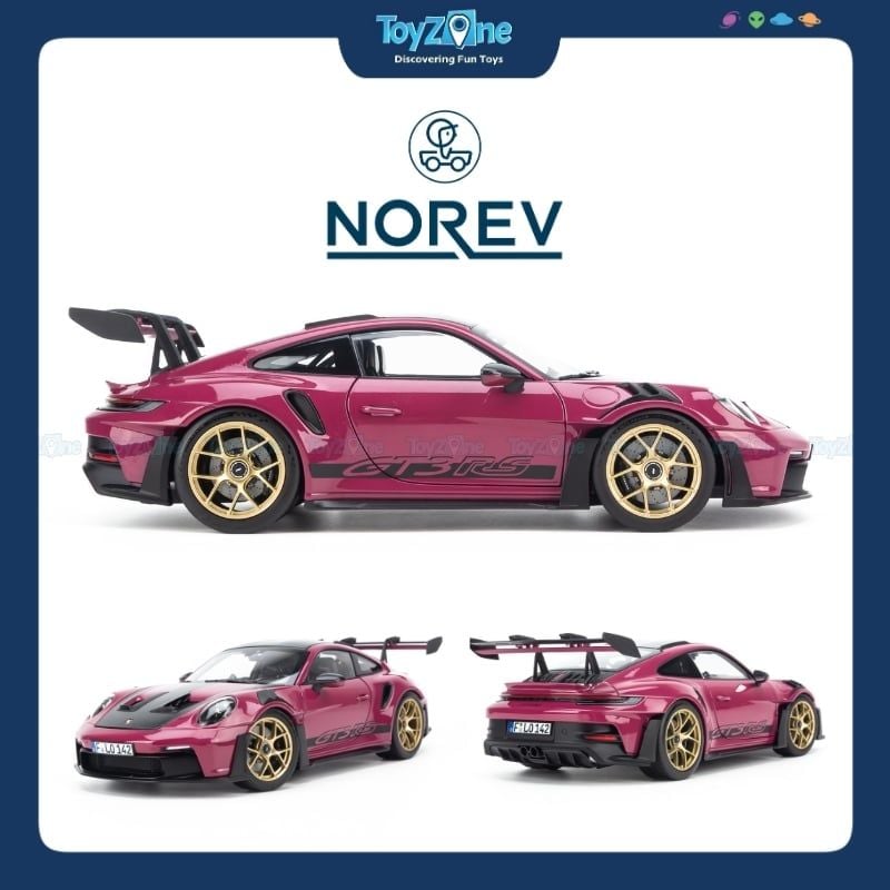 Mô hình xe Porsche 911 GT3 RS 2022 1:18 Norev