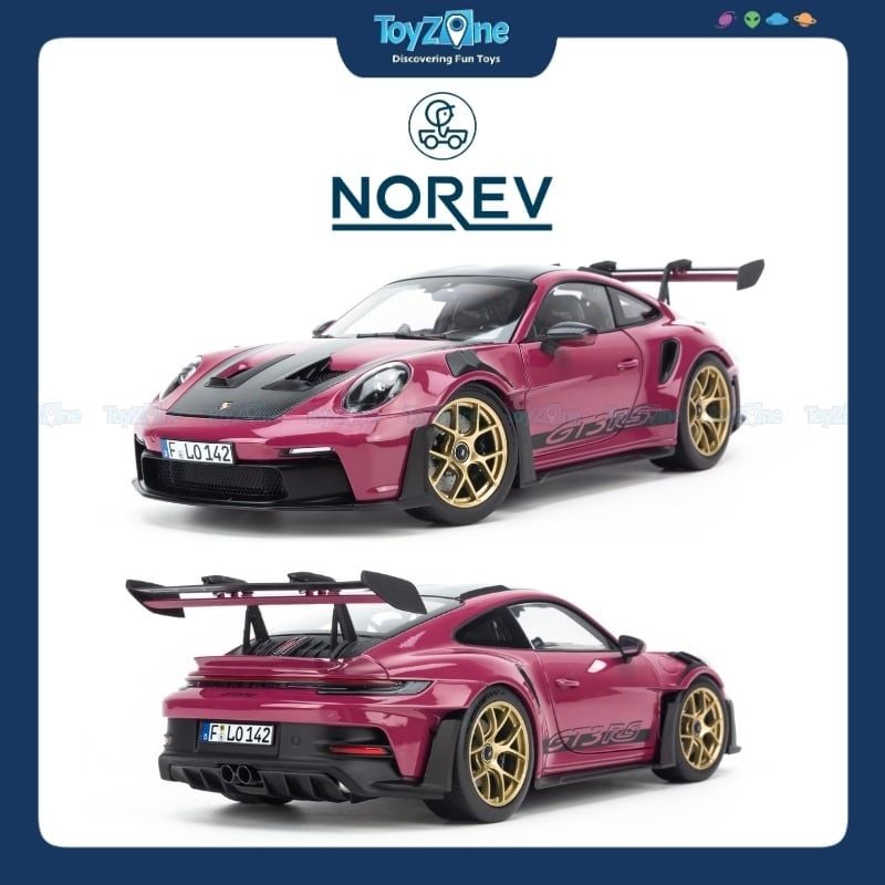 Mô hình xe Porsche 911 GT3 RS 2022 1:18 Norev