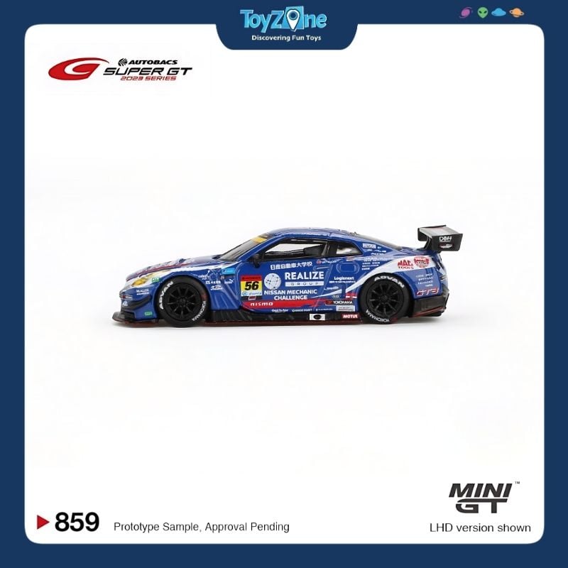 Mô hình xe Nissan GT-R NISMO GT3 KONDO RACING 2023 1:64 MiniGT