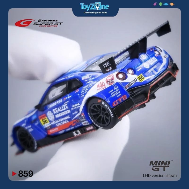 Mô hình xe Nissan GT-R NISMO GT3 KONDO RACING 2023 1:64 MiniGT