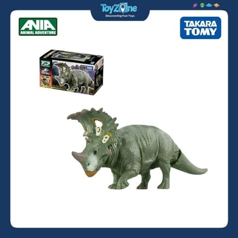Mô hình đồ chơi Độc Giác Long ANIA Jurassic World Sinoceratops ( With Battle Card ) TAKARA TOMY
