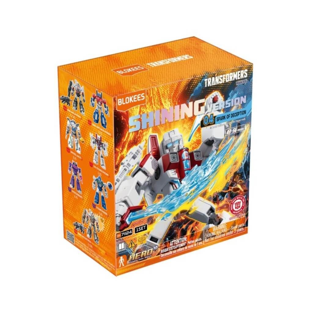 Mô hình đồ chơi lắp ráp Blind box Transformers Shining Version 04 Spark of Deception Model Kits BLOKEES