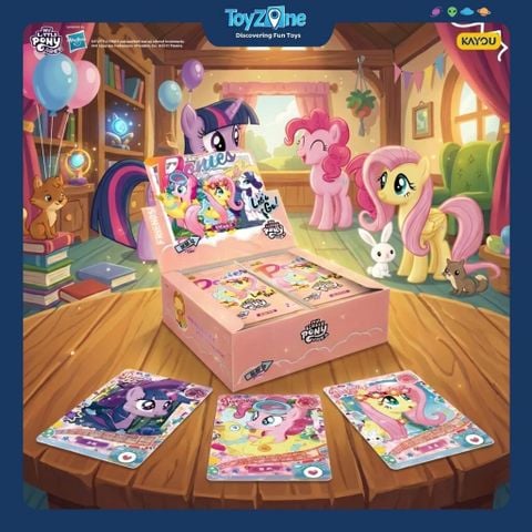 Bộ thẻ sưu tập My Little Pony Friendship Eternal Card Fun Moments Edition Series 2 KAYOU