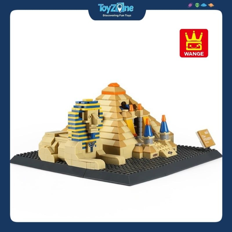 Bộ đồ chơi lắp ráp mô hình Công Trình Kiến Trúc Wange