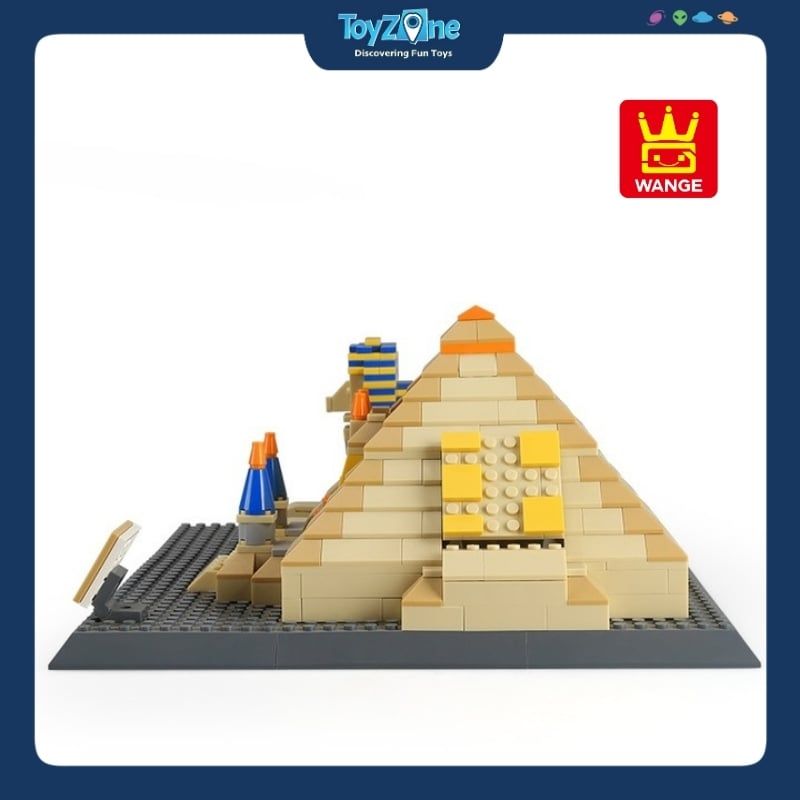 Bộ đồ chơi lắp ráp mô hình Công Trình Kiến Trúc Wange