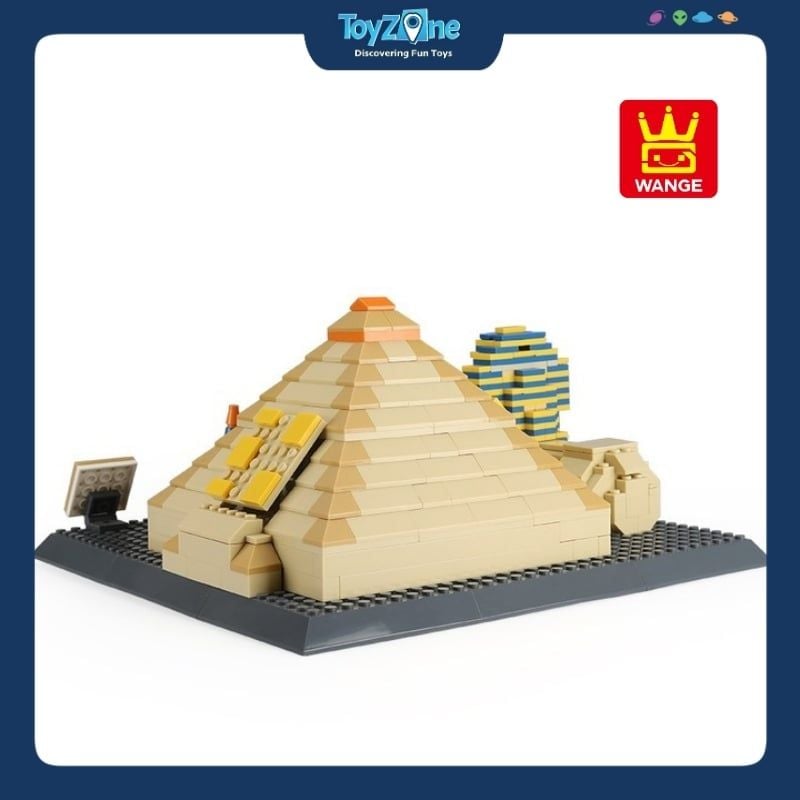 Bộ đồ chơi lắp ráp mô hình Công Trình Kiến Trúc Wange