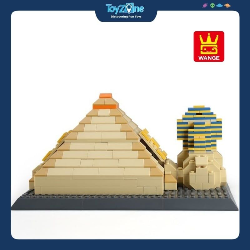 Bộ đồ chơi lắp ráp mô hình Công Trình Kiến Trúc Wange