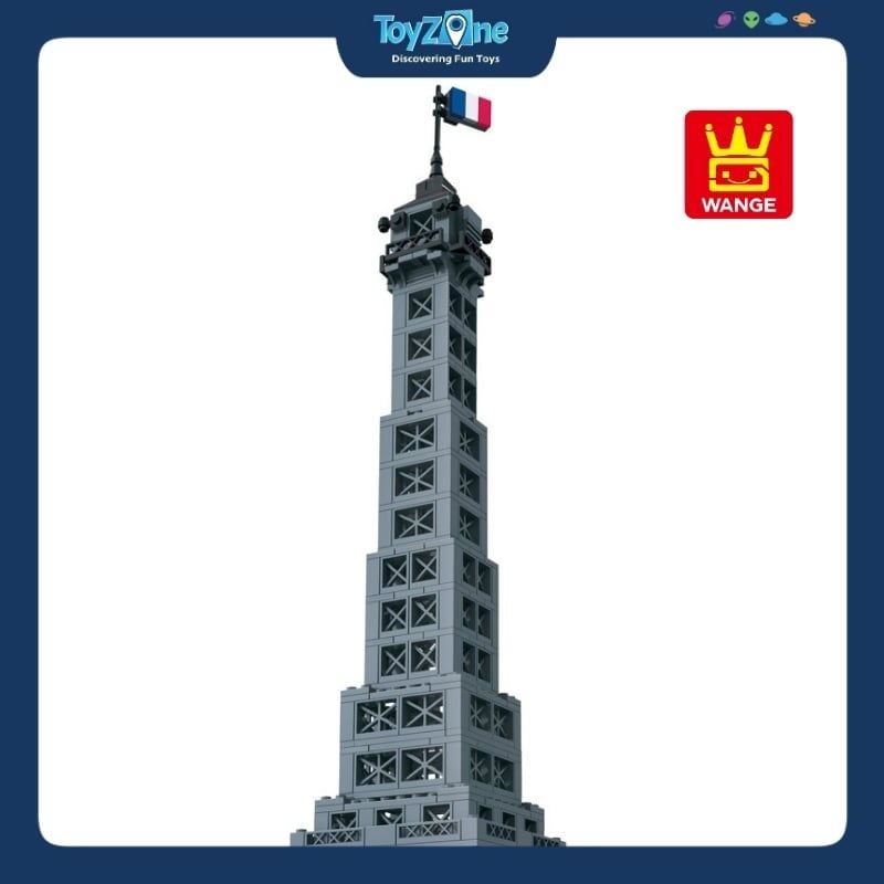 Bộ đồ chơi lắp ráp mô hình Công Trình Kiến Trúc Wange