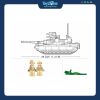 Bộ đồ chơi mô hình lắp ráp xe tăng M1A2 SEP V2 Abrams Sluban