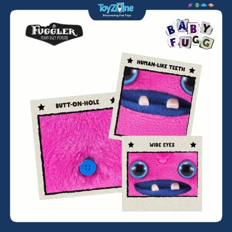 Mô hình đồ chơi sưu tầm Fuggler Baby Fuggs 3.5inch ZURU TOYS