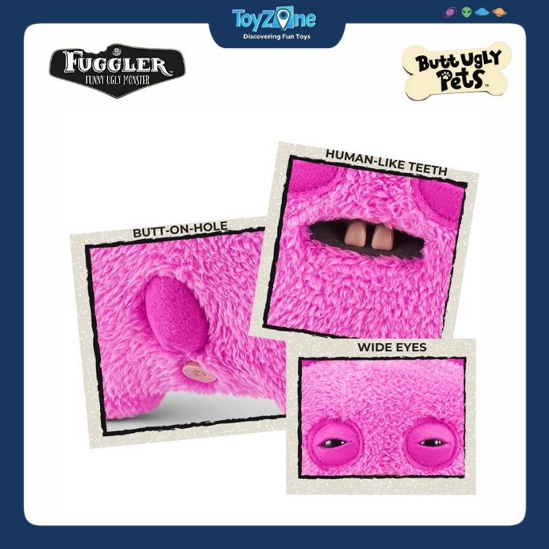 Mô hình đồ chơi sưu tầm Fuggler Butt Ugly Pets 9inch ZURU TOYS