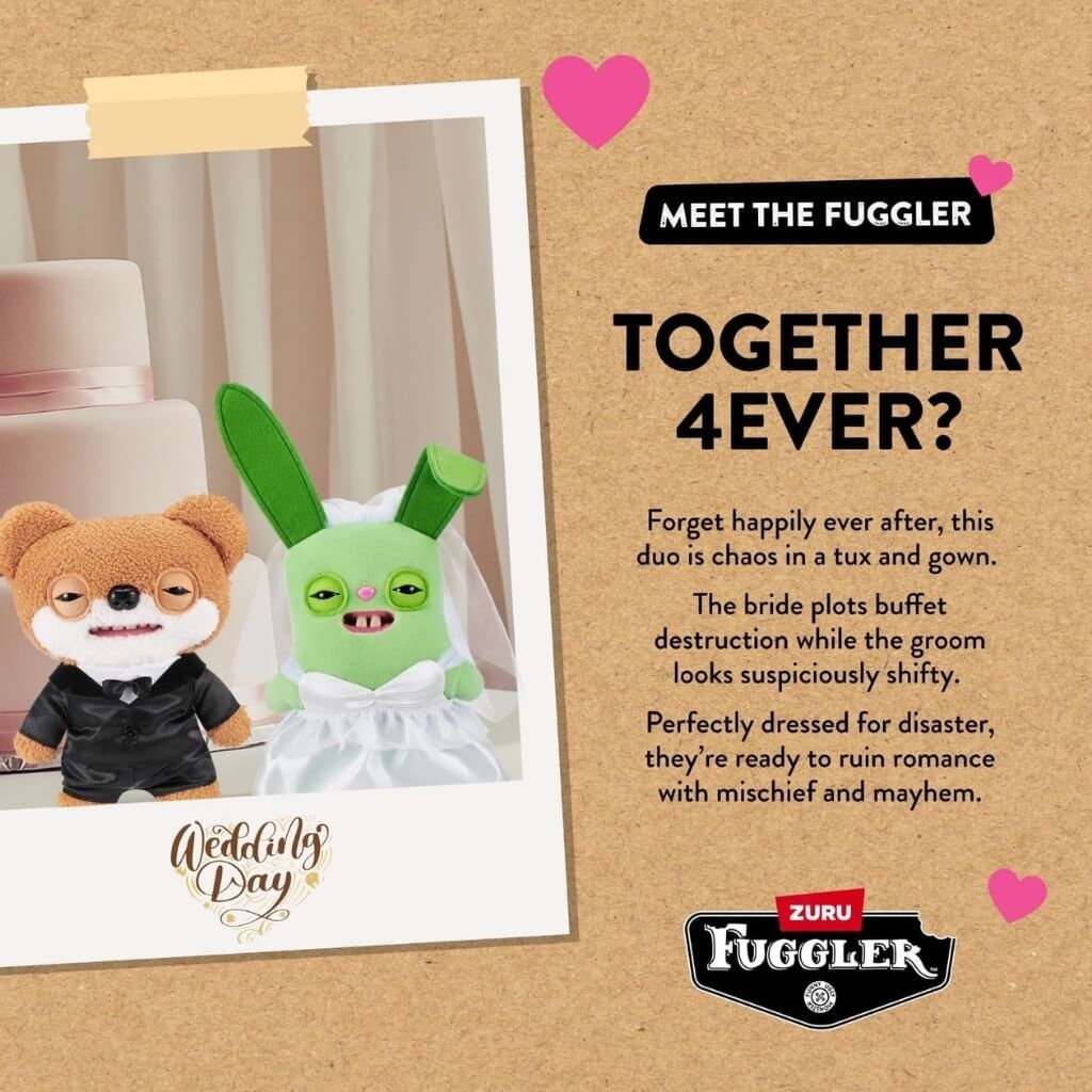 Đồ chơi Sưu Tầm Fuggler Wedding Fuggs 9inch ZURU TOYS