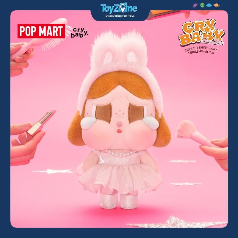 Mô hình gấu bông Crybaby Shiny Shiny Series Plush Doll POP MART