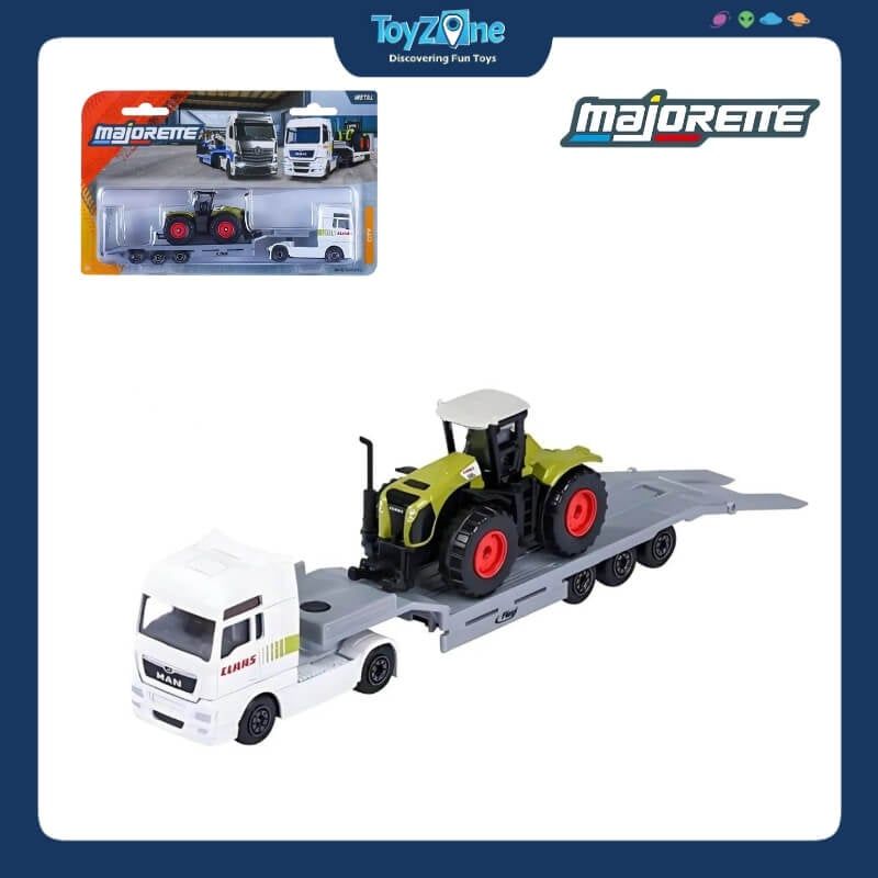 Đồ chơi mô hình xe tải vận chuyển City Transporter Man TGX XXL MAJORETTE