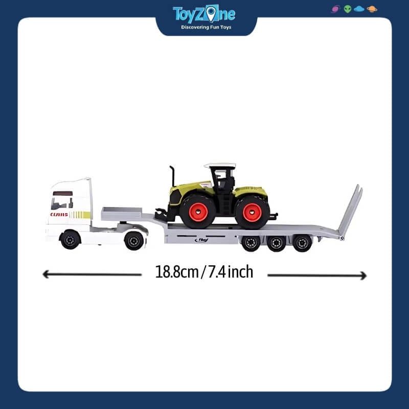 Đồ chơi mô hình xe tải vận chuyển City Transporter Man TGX XXL MAJORETTE