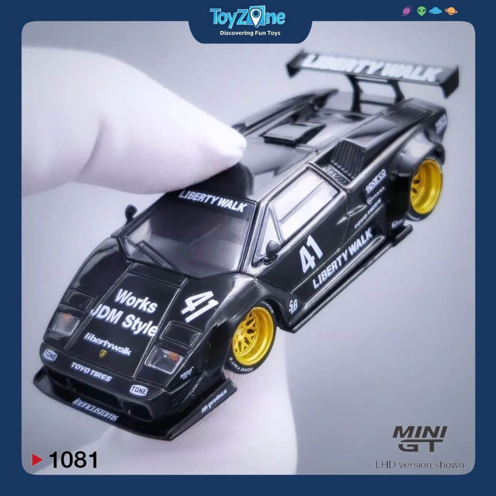 Mô hình xe Lamborghini Countach LB-WORKS 1:64 MiniGT