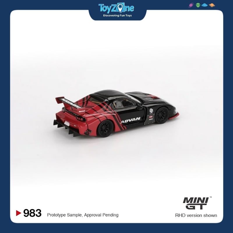 Mô hình xe Mazda RX-7 LB-Super Silhouette 1:64 MiniGT