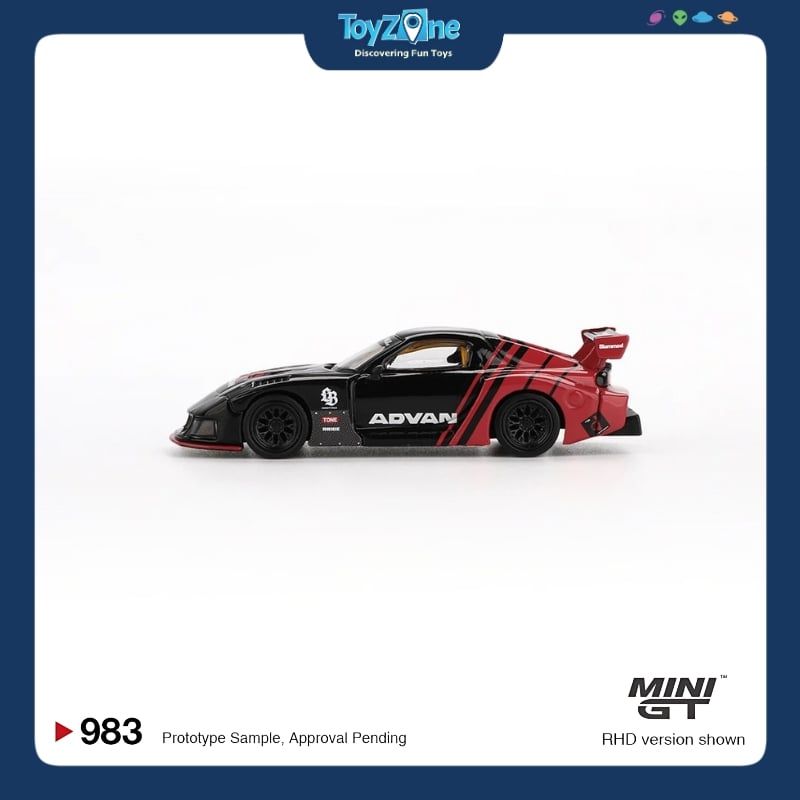 Mô hình xe Mazda RX-7 LB-Super Silhouette 1:64 MiniGT