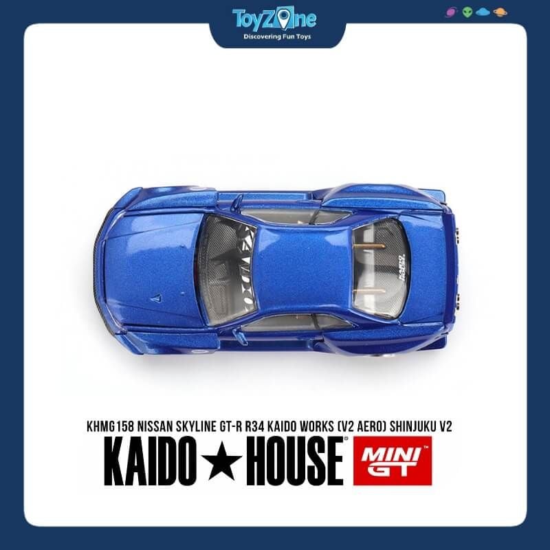 Mô hình xe Nissan Skyline GT-R ( R34 ) KAIDO HOUSE x MiniGT