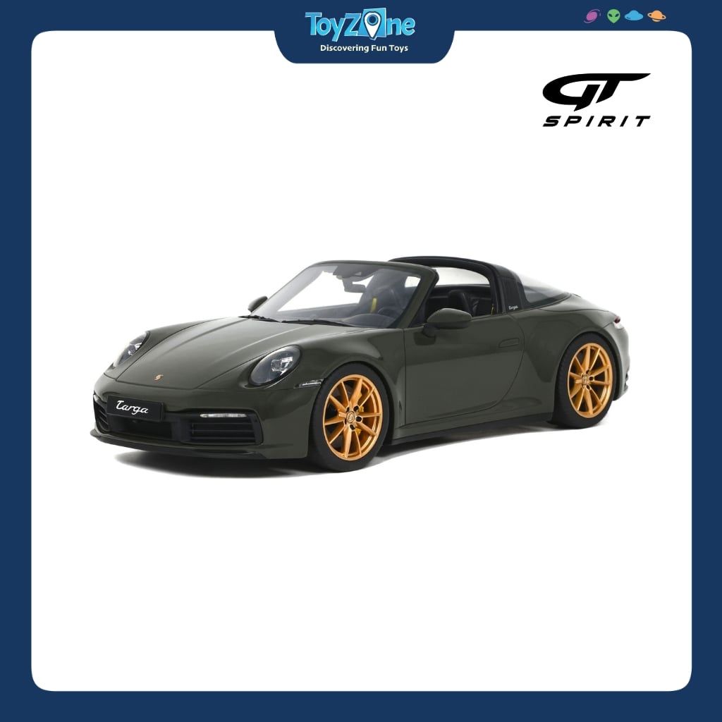 Mô hình xe Porsche 911 ( 992 ) Targa 4S 2020 1:18 GT SPIRIT