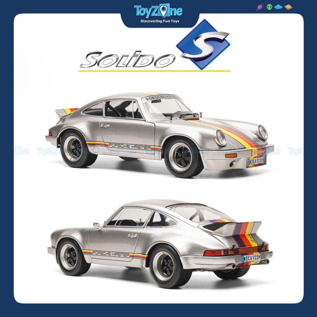 Mô hình xe Porsche 911 RSR 1973 1:18 SOLIDO
