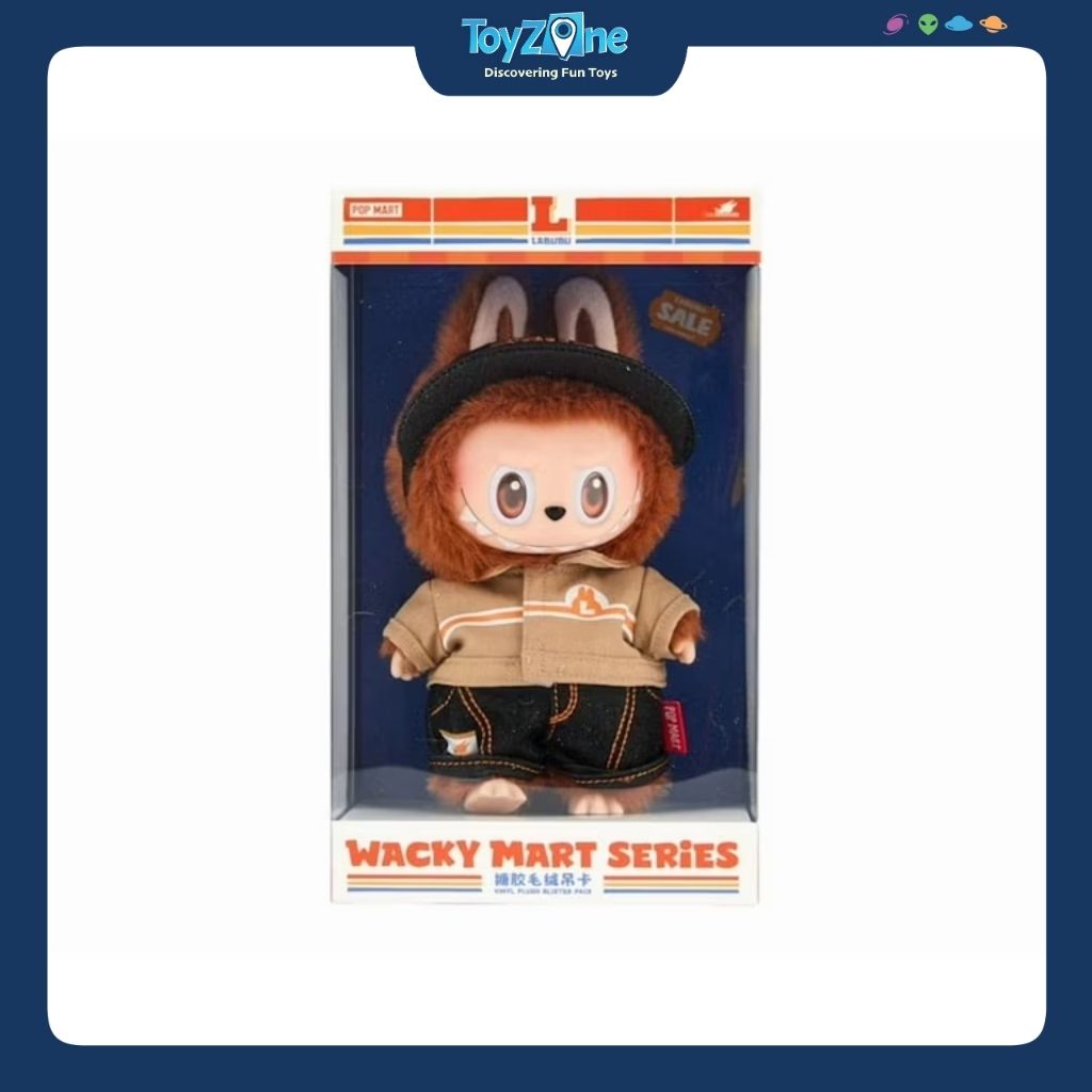 Mô hình Móc khóa Labubu The Monsters Wacky Mart ( Siêu Thị Kỳ Quái ) Series POP MART