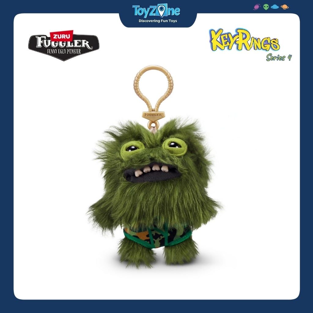 Mô Hình Đồ Chơi Sưu Tầm Móc Khoá Fuggler Keyrings Ver 4 5inch ZURU TOYS
