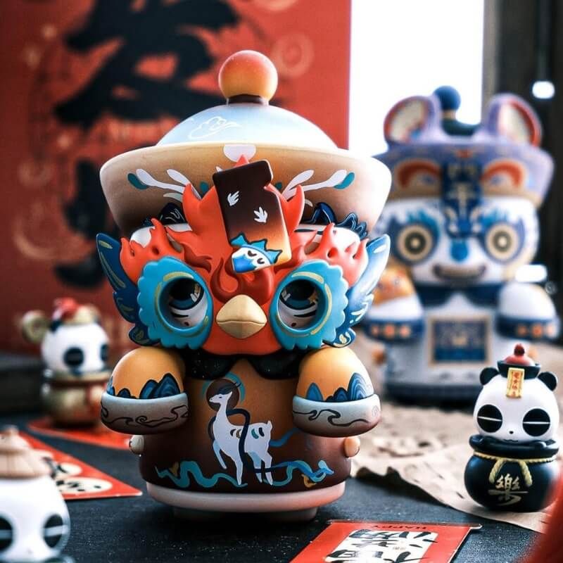 Mô hình đồ chơi Blind box OPanDee Zombie Party Series 4 ( Bữa Tiệc Zombie ) OPanDee