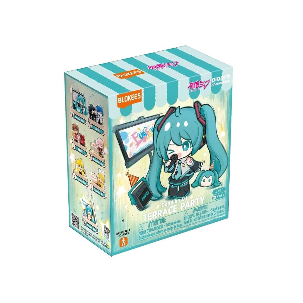 Mô hình đồ chơi lắp ráp Blind box Hatsune Miku DaaVibe 01 Terrace Party BLOKEES