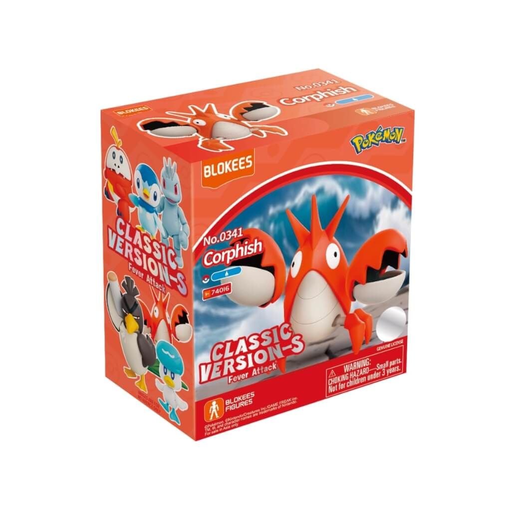 Mô hình đồ chơi lắp ráp Pokemon Classic Version-S Fever Attack BLOKEES