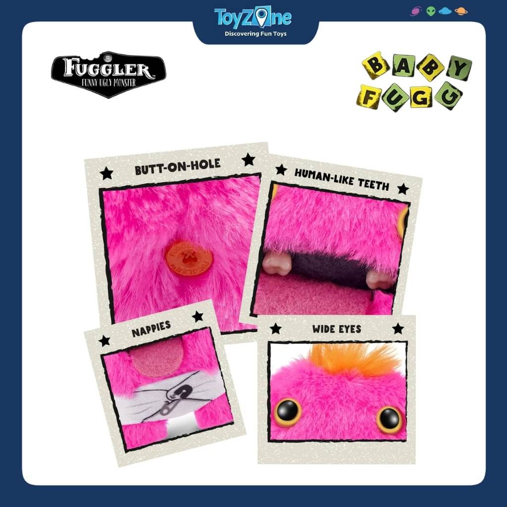 Mô hình đồ chơi sưu tầm Fuggler Baby Fuggs Ver 3 3.5inch ZURU TOYS