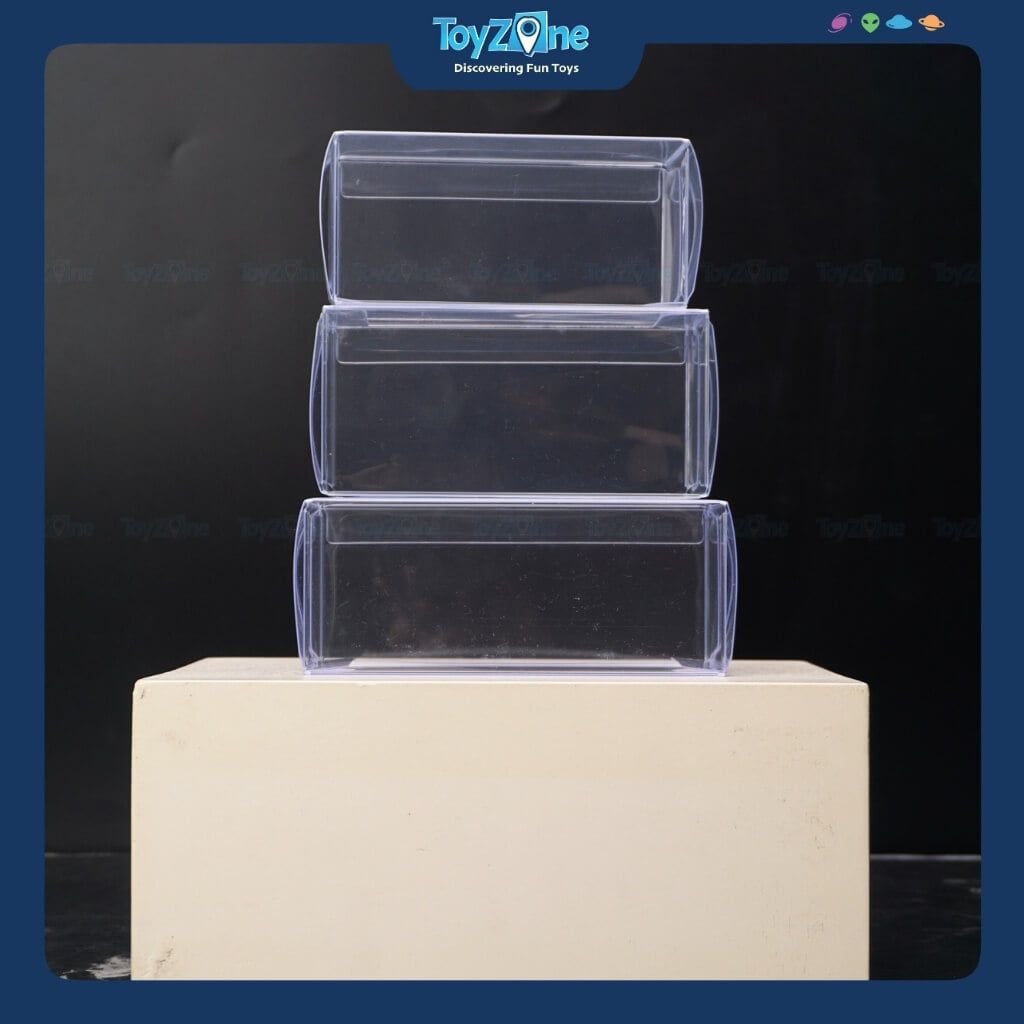 Hộp bảo vệ mô hình xe Hot Wheels, MiniGT, Tomica 1:64 Nhựa PVC trong suốt