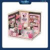 Mô hình lắp ráp nhà nhựa DIY Tiệm Mỹ Phẩm và Spa Hồng Ngọt Rolife Super Creator Pink Beauty Secret DW026 ROBOTIME