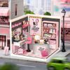 Mô hình lắp ráp nhà nhựa DIY Tiệm Mỹ Phẩm và Spa Hồng Ngọt Rolife Super Creator Pink Beauty Secret DW026 ROBOTIME