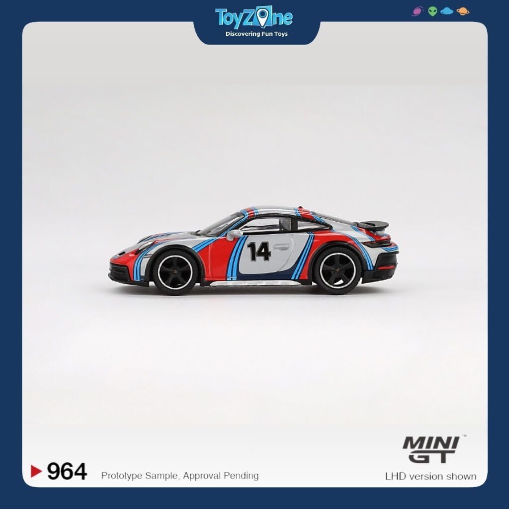  Mô hình xe Porsche 911 Dakar 1:64 MiniGT 