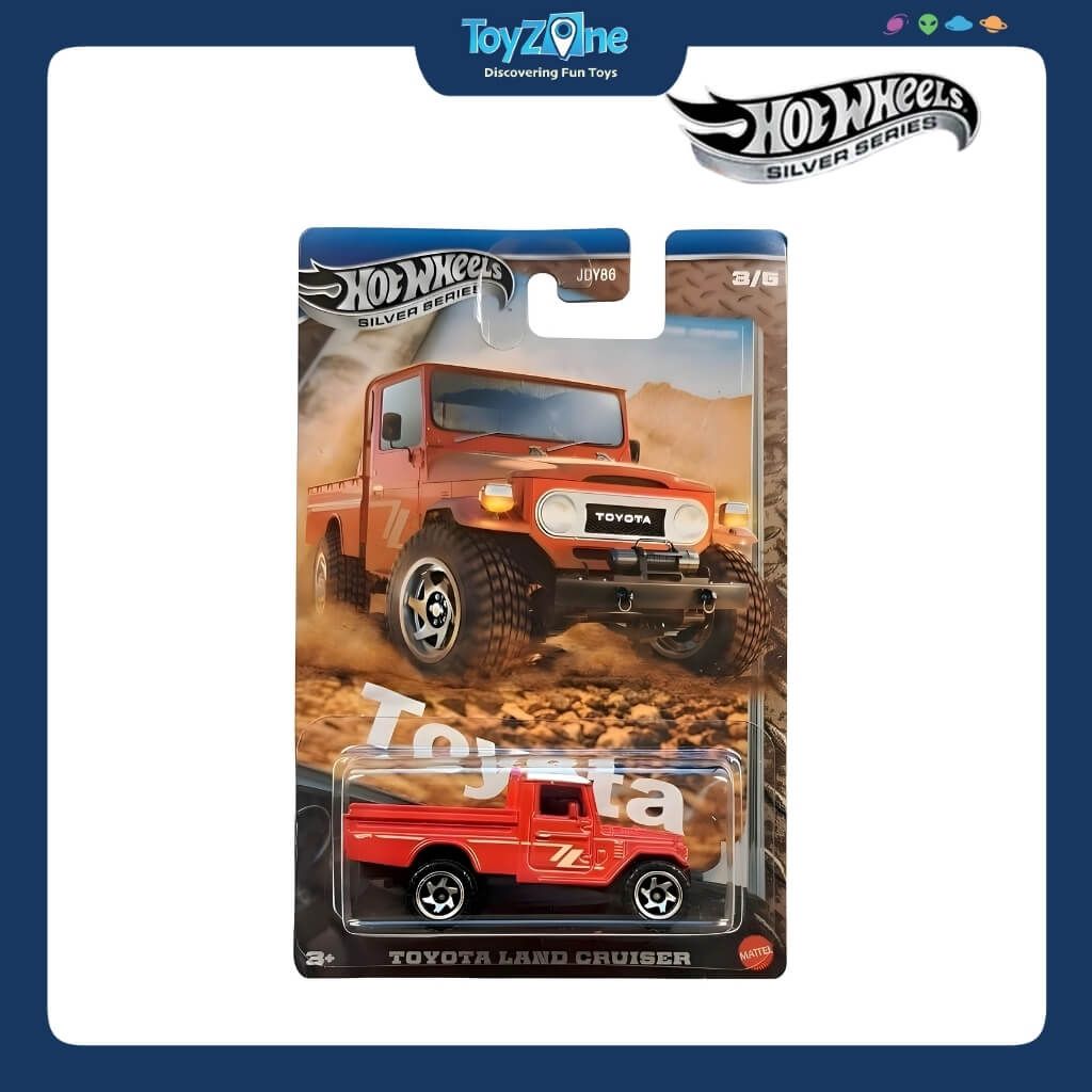 Mô hình xe Hot Wheels Silver Series Toyota chính hãng