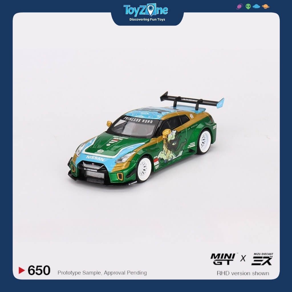  Mô hình xe LB-Silhouette Works GT Nissan 35GT-RR 1:64 MiniGT 