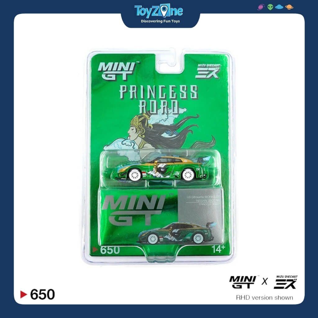  Mô hình xe LB-Silhouette Works GT Nissan 35GT-RR 1:64 MiniGT 