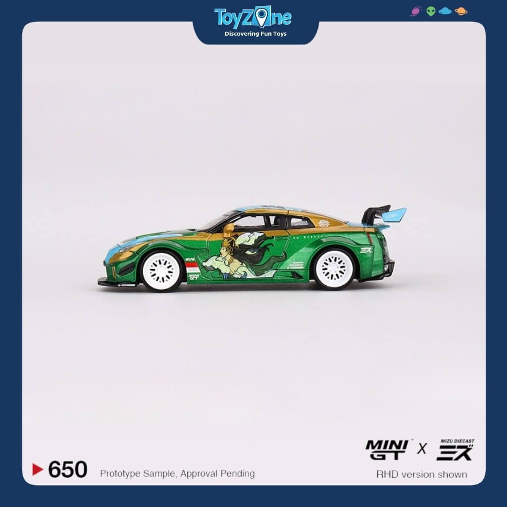  Mô hình xe LB-Silhouette Works GT Nissan 35GT-RR 1:64 MiniGT 