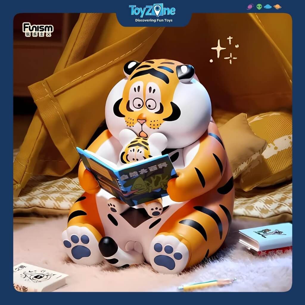 Mô hình đồ chơi Blind box I Am Not Tiger Fat Fatherly Love And Filial Piety ( Tình Phụ Tử Và Lòng Hiếu Thảo ) Series 2 FUNISM