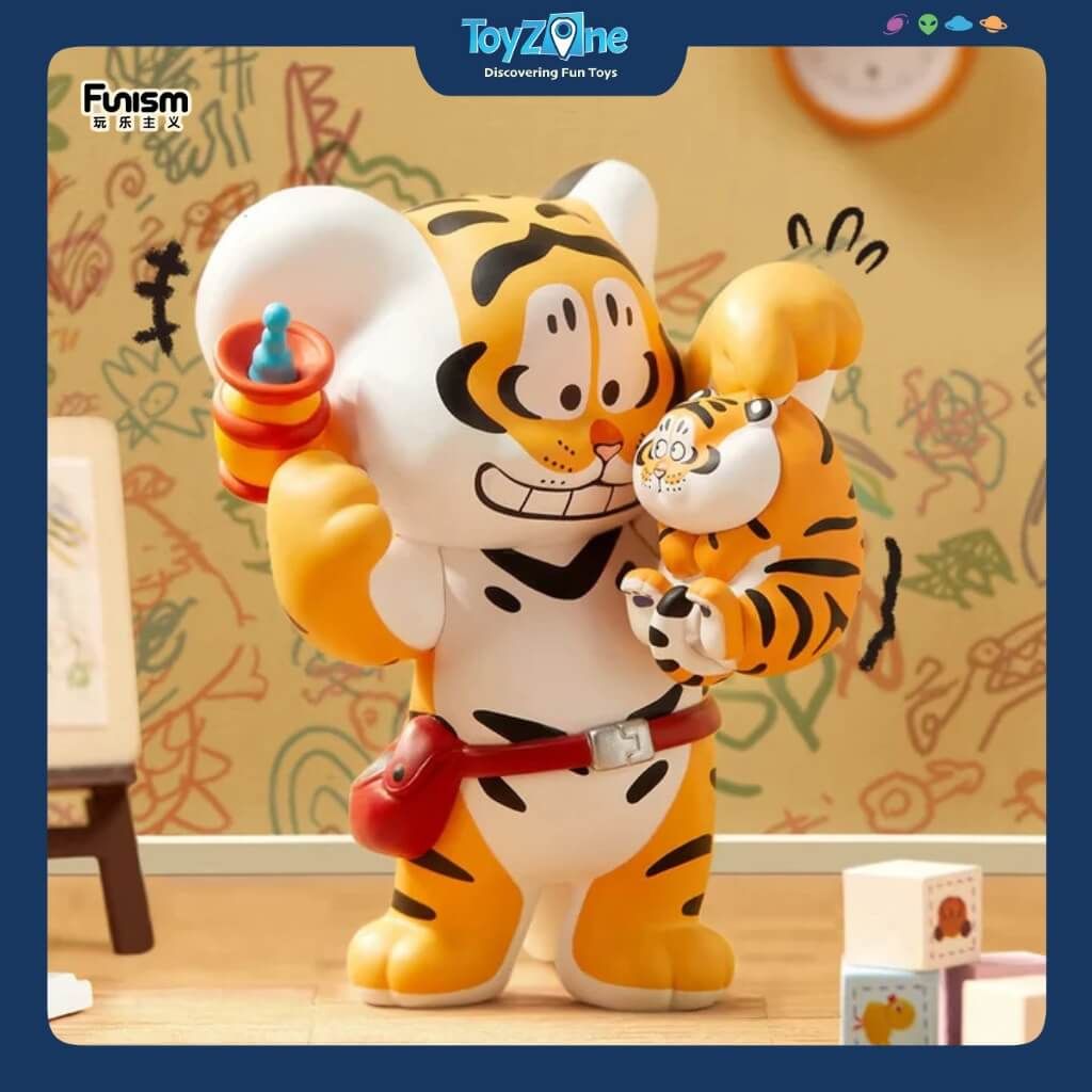 Mô hình đồ chơi Blind box I Am Not Tiger Fat Fatherly Love And Filial Piety ( Tình Phụ Tử Và Lòng Hiếu Thảo ) Series 2 FUNISM