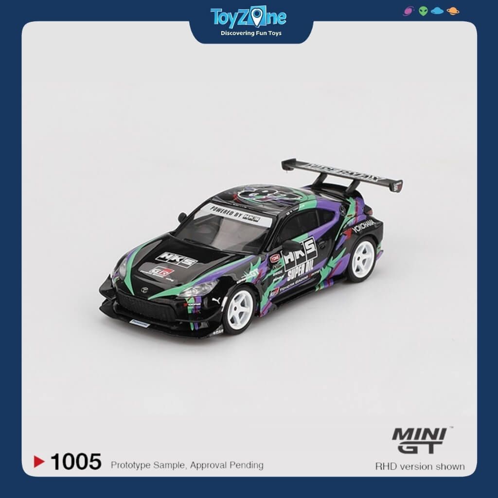 Mô hình xe Toyota GR86 HKS Type R 1:64 MiniGT