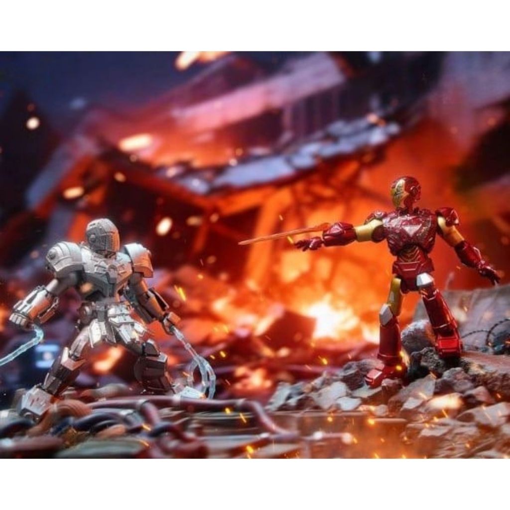 Mô hình đồ chơi Lắp ráp Blind box Marvel Infinity Saga Series 04 Model Kits BLOKEES