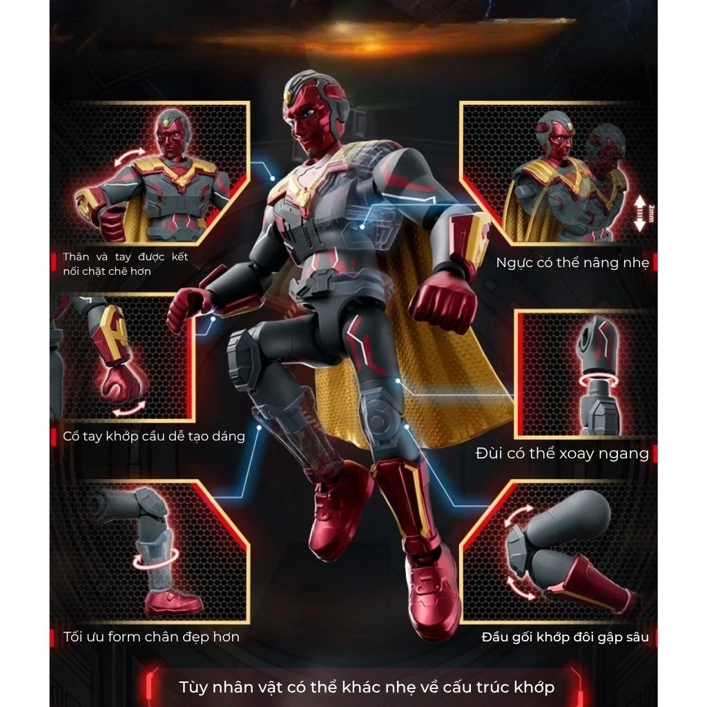 Mô hình đồ chơi Lắp ráp Blind box Marvel Infinity Saga Series 04 Model Kits BLOKEES