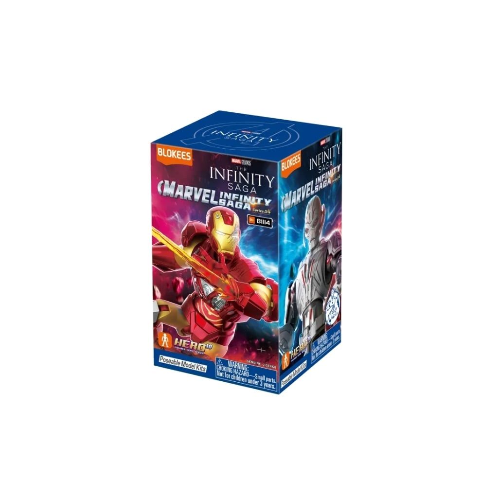 Mô hình đồ chơi Lắp ráp Blind box Marvel Infinity Saga Series 04 Model Kits BLOKEES