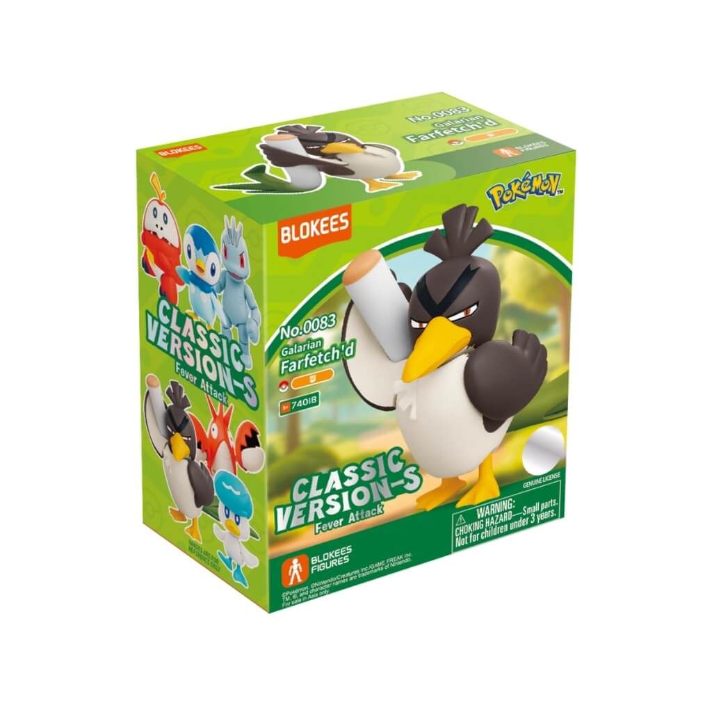 Mô hình đồ chơi lắp ráp Pokemon Classic Version-S Fever Attack BLOKEES