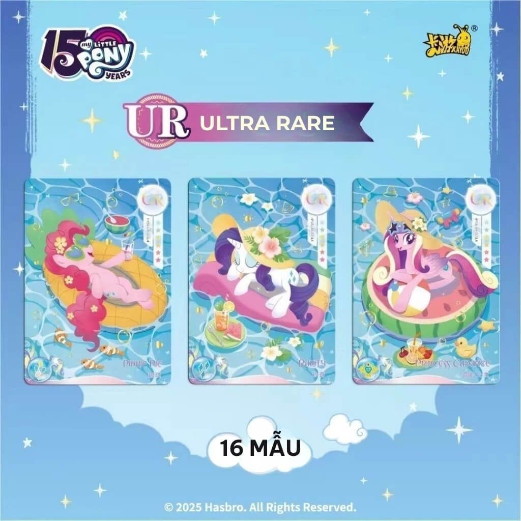 Bộ thẻ sưu tầm My Little Pony Friendship Eternal Card Moon Edition Series 3 KAYOU