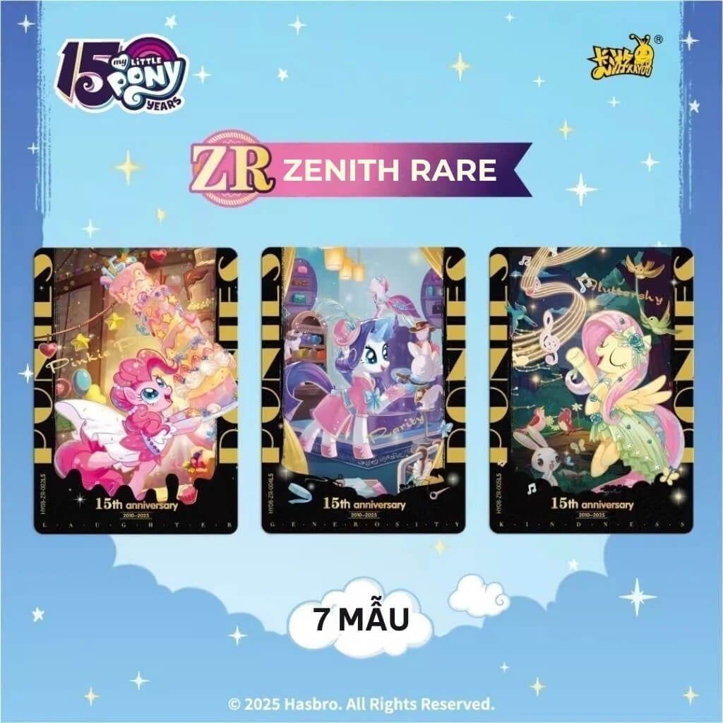 Bộ thẻ sưu tầm My Little Pony Friendship Eternal Card Moon Edition Series 3 KAYOU